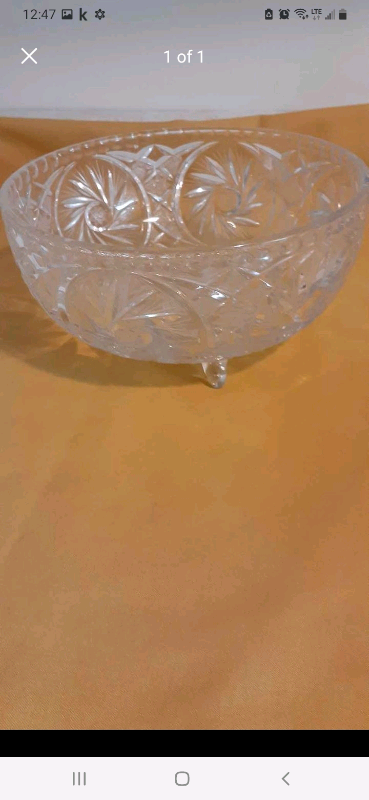 Pinwheel Chrystal fruit bowl , View more