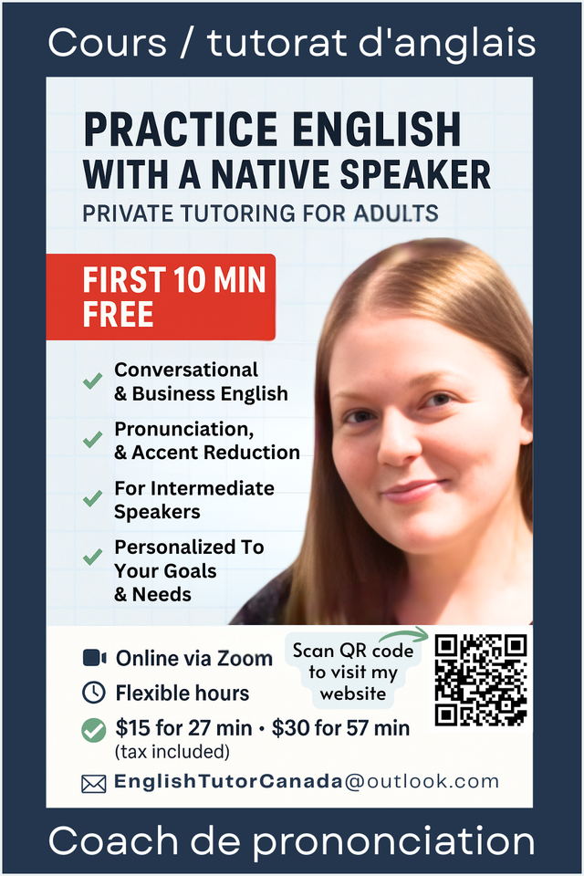 Practice English With Me - Tutor and Coach - $15