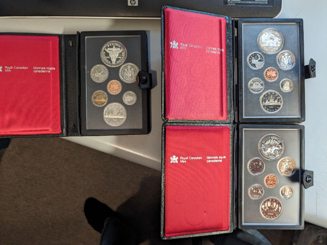 ASSORTED PROOF/SPECIMAN CANADIAN CANADA SILVER COIN SETS in Arts & Collectibles in Hamilton - Image 4