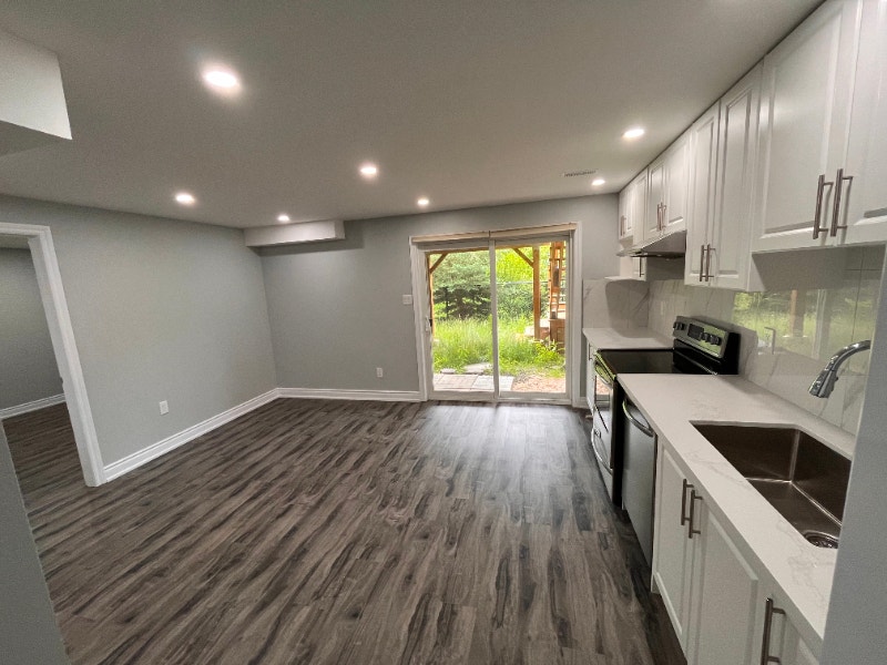Brand New 2Bedroom WalkOut Basement Rental In Milton! Long Term