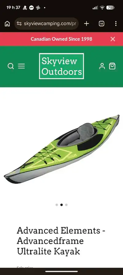kayak advanced éléments ultralite, View more