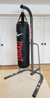 Everlast NevaTear™️ 100 lbs Heavy Bag w/ Century stand