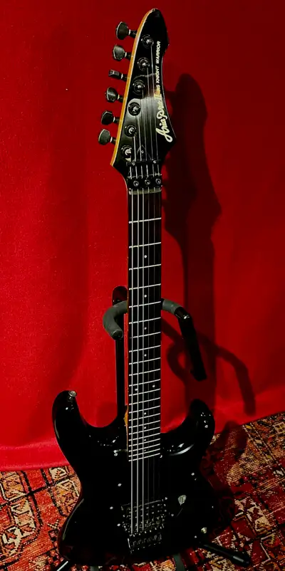 Aria Pro II Knight Warrior made in Japan 80’s  Floyd rose  Ebony, View more