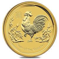 Pièce or/bullion gold rooster 2017 1/10 oz