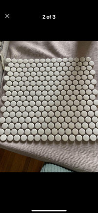 Porcelain penny tiles