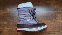 Boys Sorel Winter Boots Size 4