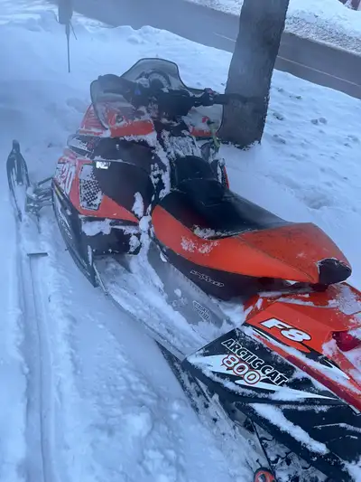2007 f8 sno pro, looking to trade for a 2 up machine or foot shift ATV. Sled runs good has ownership