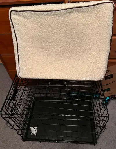 17x24x20 dog cage with crate mat, View more