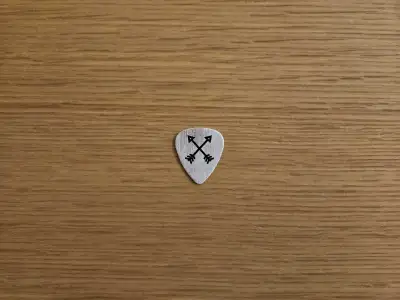 Johnny Depp Hollywood Vampires Guitar Pick, View more