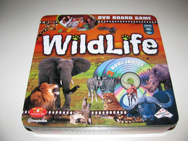 Wildlife DVD Board Game in Toys & Games in Oakville / Halton Region