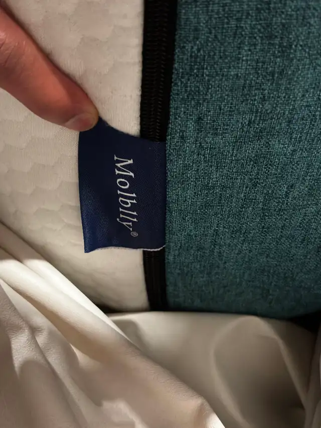 Mobly Twin Mattress – Like New – Always Covered – $150 OBO in Bedding in Ottawa - Image 4