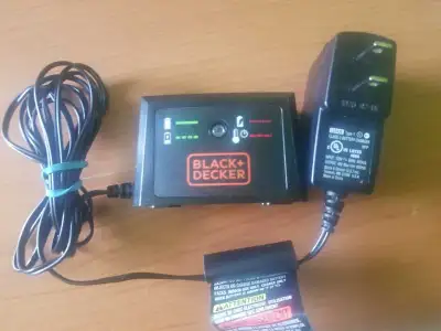 Black & Decker 40V MAX Lithium-Ion Battery Charger, Model LCS436. • Compatible with 40V 1.5Ah batter...