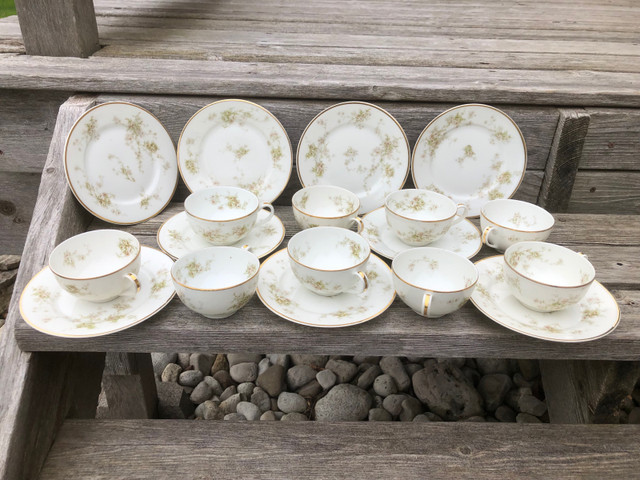Vintage China Theodore Haviland Limoges France Tea Cups Saucers in Kitchen & Dining Wares in Oakville / Halton Region