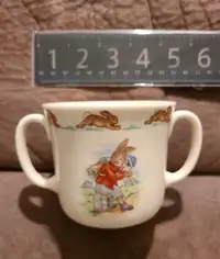 Bunnykins china children's cup
Royal Doulton, Peter Rabbit