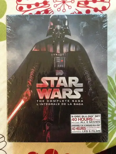 Star Wars The Complete Saga 9 disc set episodes 1-6 NEW blu-ray, View more