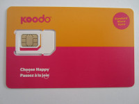 Koodo SIM cards for sale