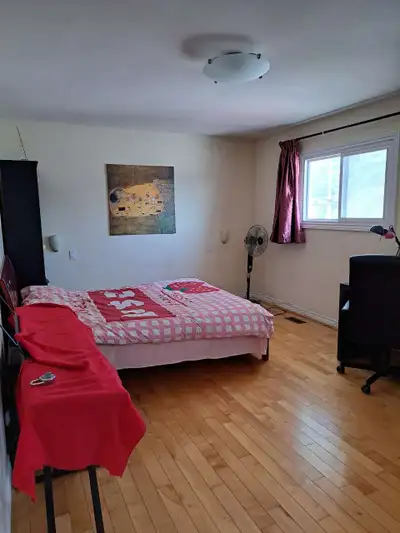 One master room with toilet at 2nd floor and ONE large room at basement. The house is located in Nor...