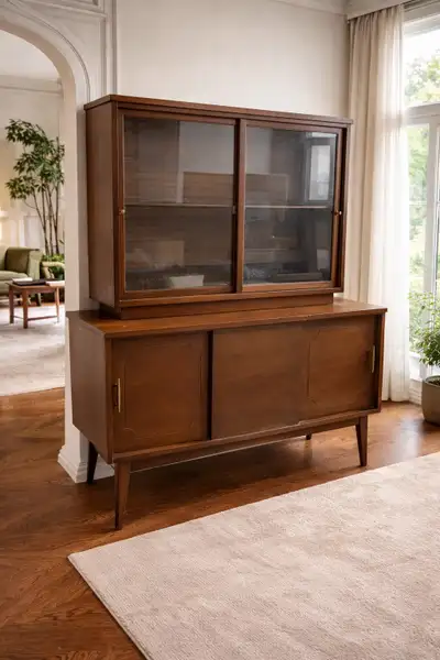Free Delivery  Hutch Cabinet Only*  Vintage Mid-Centur, View more