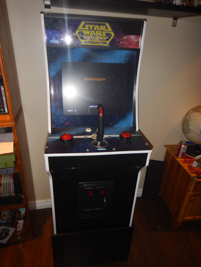 For Sale: Custom Arcade1UP Star Wars Trilogy Cabinet -Price does not include the PC running the game...