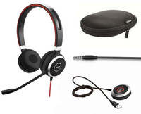 Jabra Evolve 40 UC Stereo Wired Headset