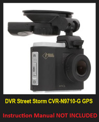 (NEW) DASH CAM Street Storm CVR-N9710-G GPS & DVR HD