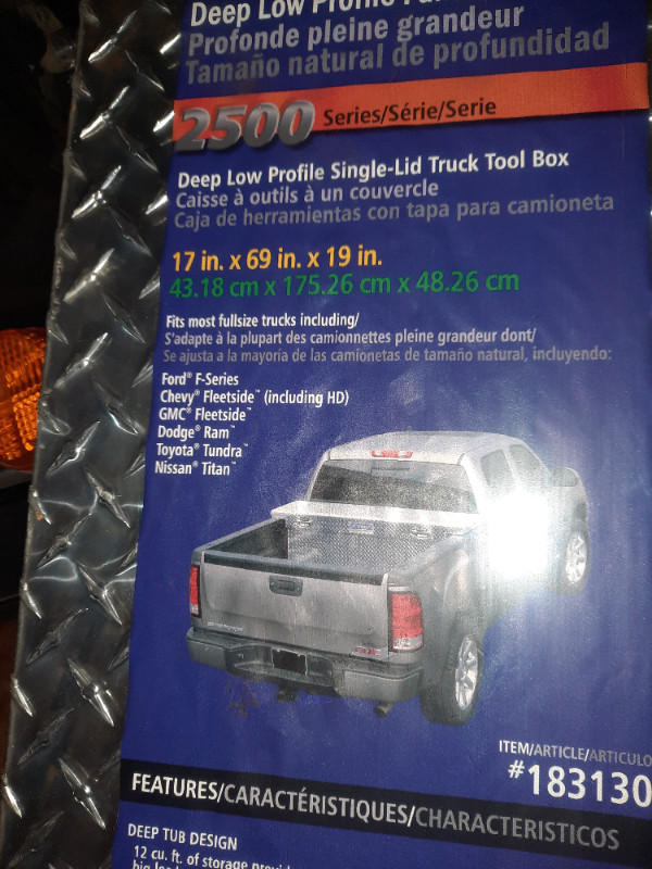 New Truck Tool Box in Other Parts & Accessories in Regina - Image 2