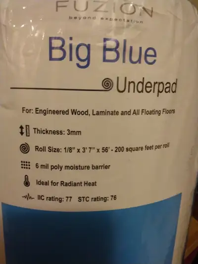 FLOORING UNDERPAD, View more