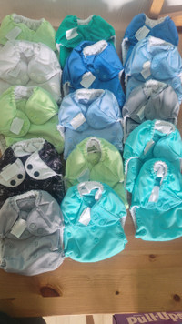 Bum genuis cloth diaper lot  63pc
