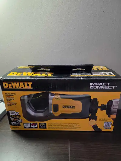 DEWALT Impact Connect PVC/PEX Cutter Attachment, View more
