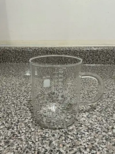 Caffeine Molecule Glass Mug, View more