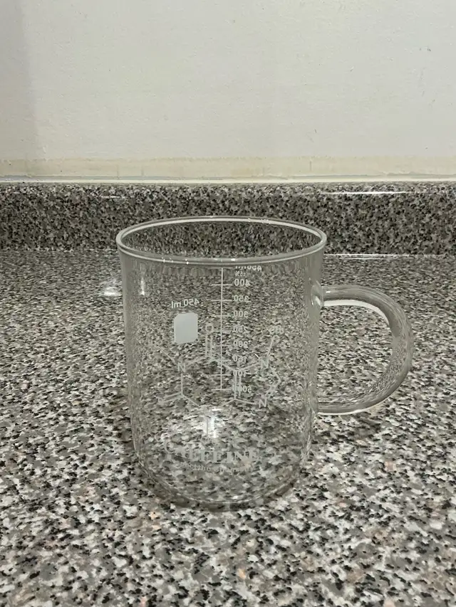 Caffeine Molecule Glass Mug in Kitchen & Dining Wares in Mississauga / Peel Region - Image 2
