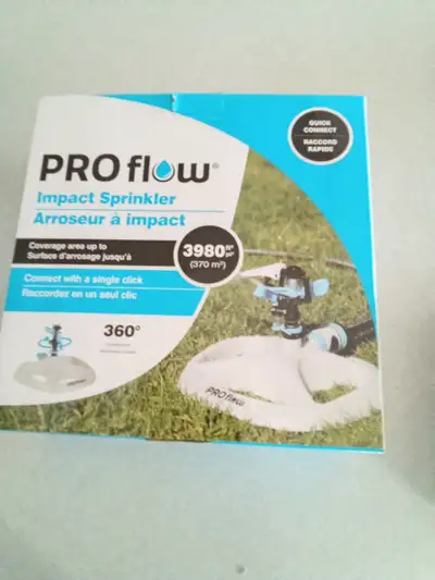 New in original box - lawn sprinkler. Summer will be here again before you know it. Asking $12.00 or...
