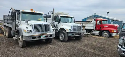 Hiring Class 3 driver for the season, mostly hauling mud from construction sites. Must have end dump...