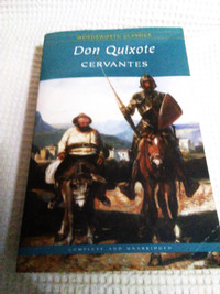 Cervantes by Don Quixotes - classic literature book