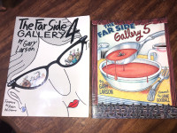 THE FAR SIDE GALLERY 4 AND 5 CARTOON COLLECTIONS #V0285