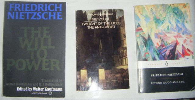 Friedrich Nietzsche - 3 Books, 4 Titles in Non-fiction in Ottawa