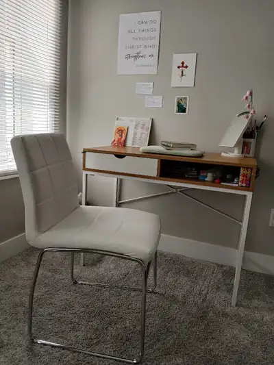 Study desk and chair, View more