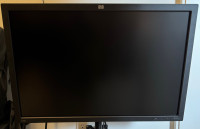 HP 30” IPS 2K Monitor with vertical Dual monitor stand