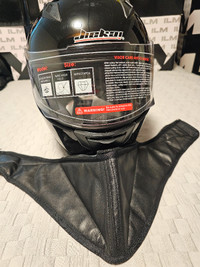 New Jiekai Snowmobile Motorcycle helmet w/Removable scarf