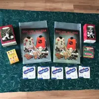 Vintage NHL and MLB Sports Memorabilia and Beer Coasters
