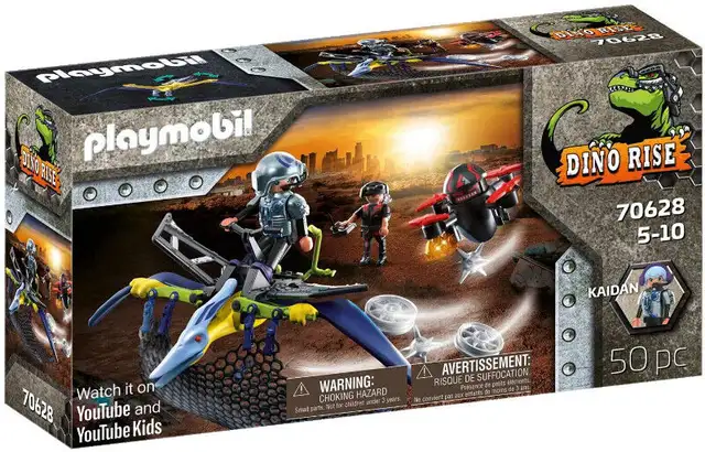 SEALED Playmobil Dino Rise Pteranodon: Drone Strike, Multicolor