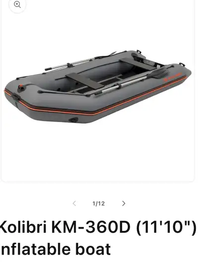 Zodiac-style boat for sale. Gently Used, like new. In excellent condition, Used very sparingly for t...