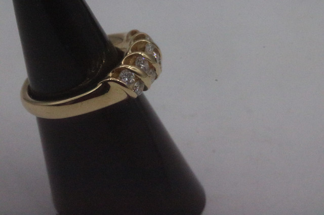 Stamped and Tested Apppraised Gold Ring w/ Diamonds (#4709) dans Autre  à Ville d’Halifax - Image 3