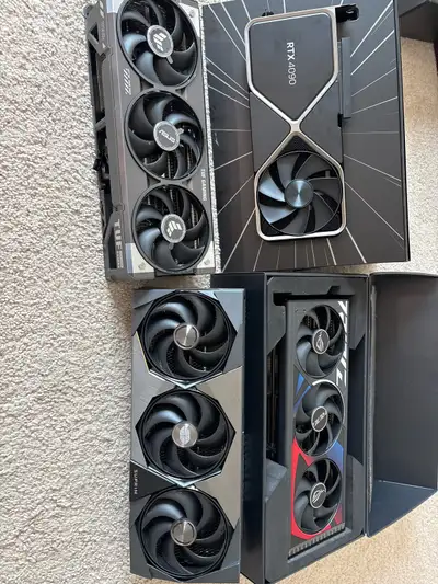4090/5090 heat sink & fans NO GPU, View more