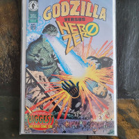 Vintage Comic-Godzilla vs.Hero Zero nn