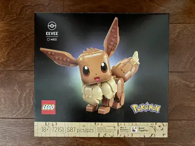 Pokémon Lego Eevee Sealed new