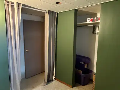 Seeking individual housemate. Basement with half-bathroom. Short-term, monthly availability. Female...