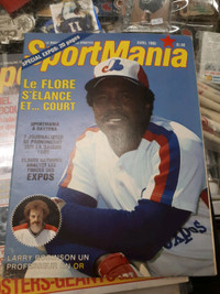 Revue Sportmania Ron Leflore Avril 1980 Rusty Staub