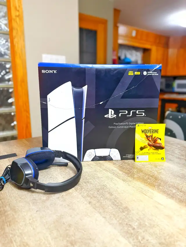 Bnew Ps5 Slim 1tb Digital edition bundle
