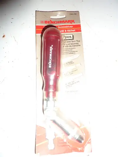 Benchmark Ratcheting Screwdriver, View more